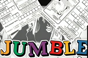 Sunday Jumble Puzzle - Unscramble Fun for All Ages